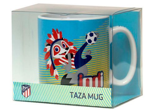 Taza de cermica del Atltico de Madrid C.F.