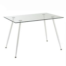 Mesa cristal comedor Clea