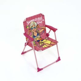 Silla infantil plegable Barbie 38 x 32 x 53 cm