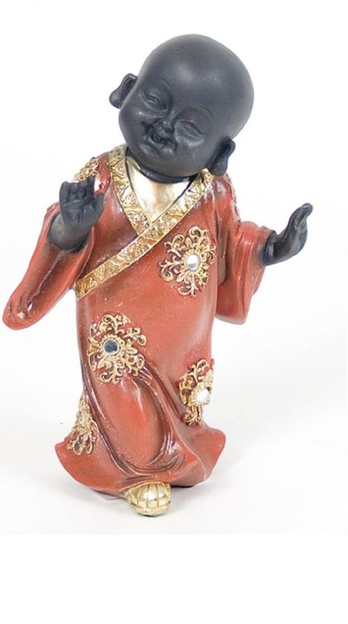 Figura decorativa de Buda niño