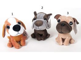 Peluche de Perro Tom 12 x 14 x 17 cm