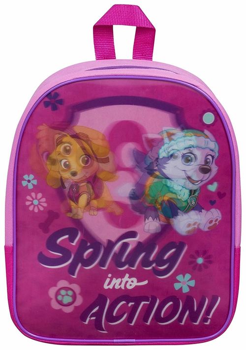 Mochila escolar rosa  La Patrulla Canina