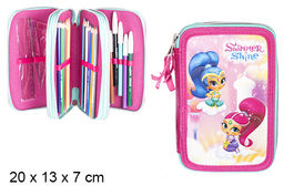Plumier 3 cremalleras carioca Shimmer and Shine