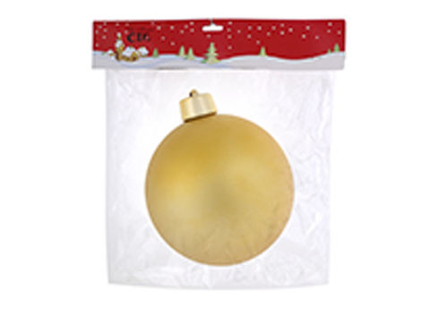 Bola de Navidad Decorativa 20 cm Color Oro
