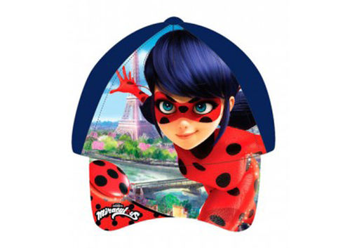 Gorra infantil Ladybug Prodigiosa azul talla 54