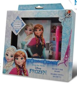 Set diario bolígrafo mágico Frozen Disney