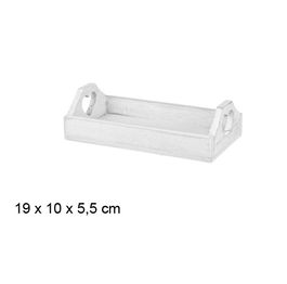 Bandeja madera Qibao 19x10cm