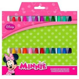 Set 24 ceras colores Minnie Mouse Disney