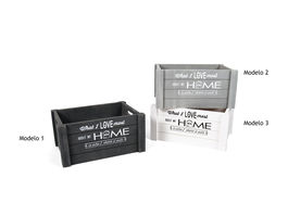 Caja de Madera Home Love Modelo 3 TALLA 1
