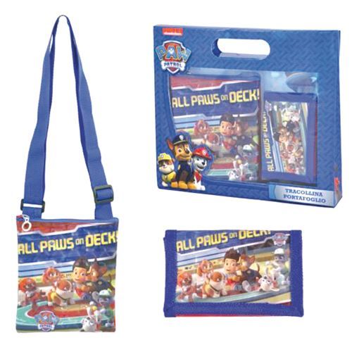 Set bandolera y cartera de La Patrulla Canina 26.4 x 24.4 x 5 cm
