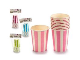 Pack de 10 vasos de cartón