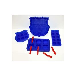 Barça Set 4 Moldes Silicona para hielo