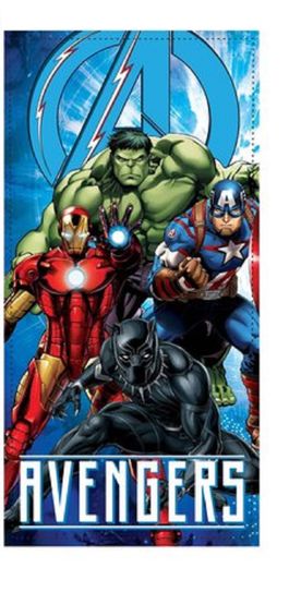 Toalla playa algodón Los Vengadores Avengers 70 x 140 cm