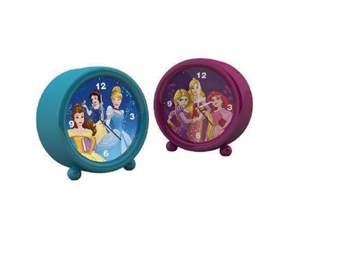 Despertador Princesas Disney 11,5 cm y 12 cm ROSA