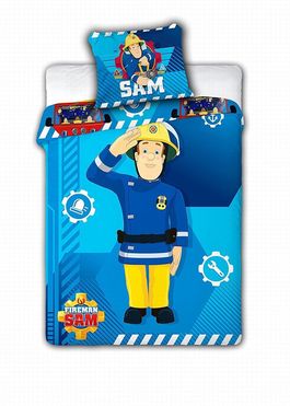 Ropa de cama Sam el Bombero 100 x 135 cm