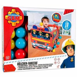 Piscina de bolas de Sam el Bombero 69 x 61 x 103 cm