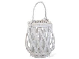 Farol Con Vaso Ocean Blanco