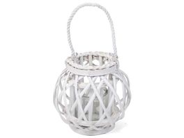 Farol Con Vaso Baltic Blanco