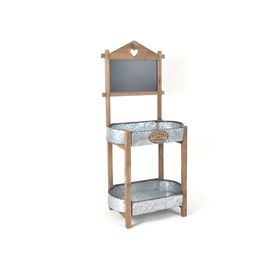 Macetero Love Con Pizarra 34x30x102 cm