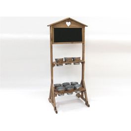 Macetero Heart Con Pizarra 47 x 8 x 109 cm