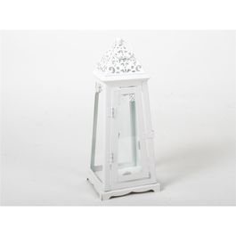 Farol decoración jardín  Milan 12x12x32 cm