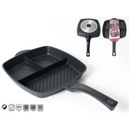 Grill multi forjado inducción  52x29x5 cm