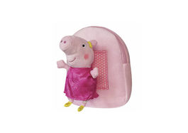Mochila Peluche Peppa Pig 28 x 23 cm