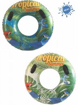 Flotador con asas circular Tropical