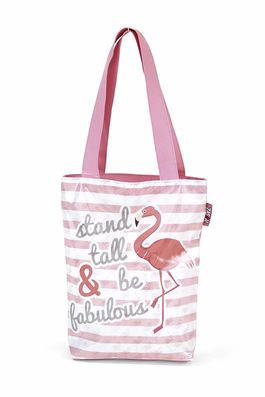 Bolsa shopping Flamingo 30x35cm