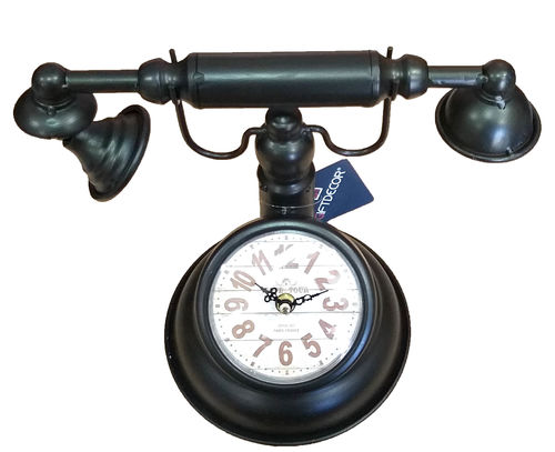 Reloj de metal decorativo Clásico
