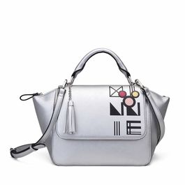 Bolso de mano Minnie Mouse Metallic 30 x 24 x 13 cm