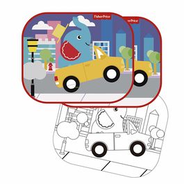 Set 2 parasoles para coche Car Fischer Price 36 x 44 cm