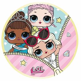 Toalla playa redonda Lol Surprise 130 cm