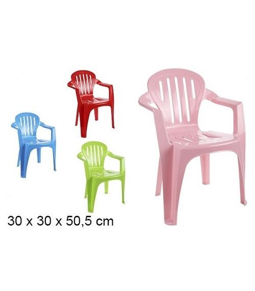 Silla plástico infantil