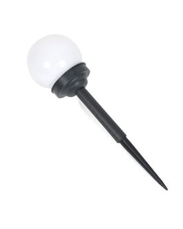 Lámpara solar de plástico 24 cm