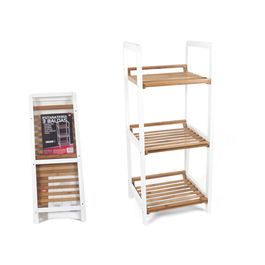 Estantería 3 baldas madera 87 x 36 x 33 cm