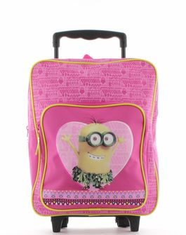 Mochila trolley ruedas Minions 35 x 28 x 12 cm