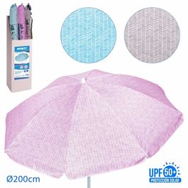 Sombrilla aluminio y poliester 200 cm