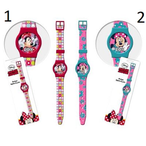 Reloj de pulsera digital de Minnie Mouse Disney