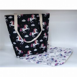 Bolso playa Unicornio 48 x 15 x 42 cm