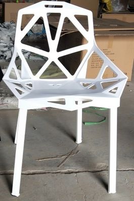 Set 4 sillas diseño eventos blanca One 55 x 57.5 x 81 cm