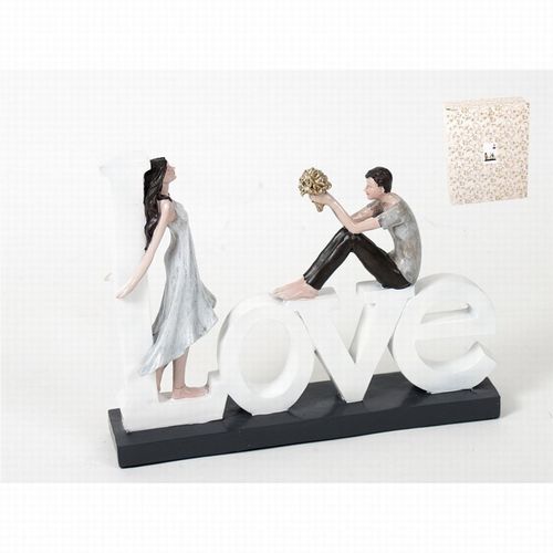 Figura decorativa "Love"