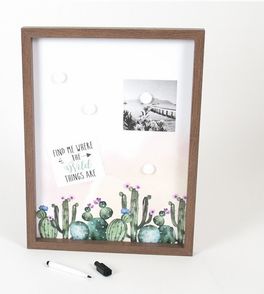 Pizarra magnética Cactus