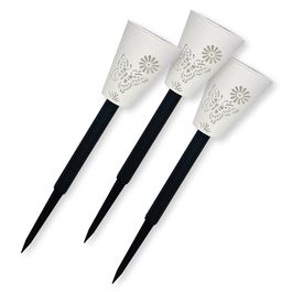 Pack 3 Piquetas solares RGB