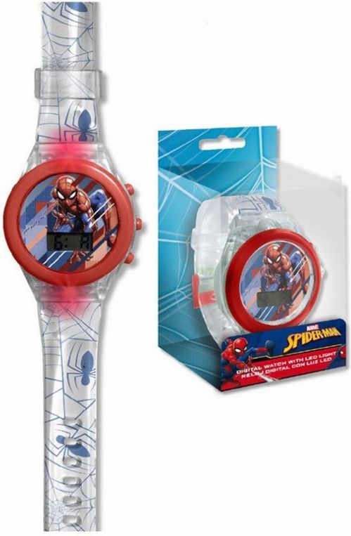 Reloj digital led de Spiderman