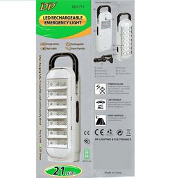 Luz led de emergencia 21 leds recargable