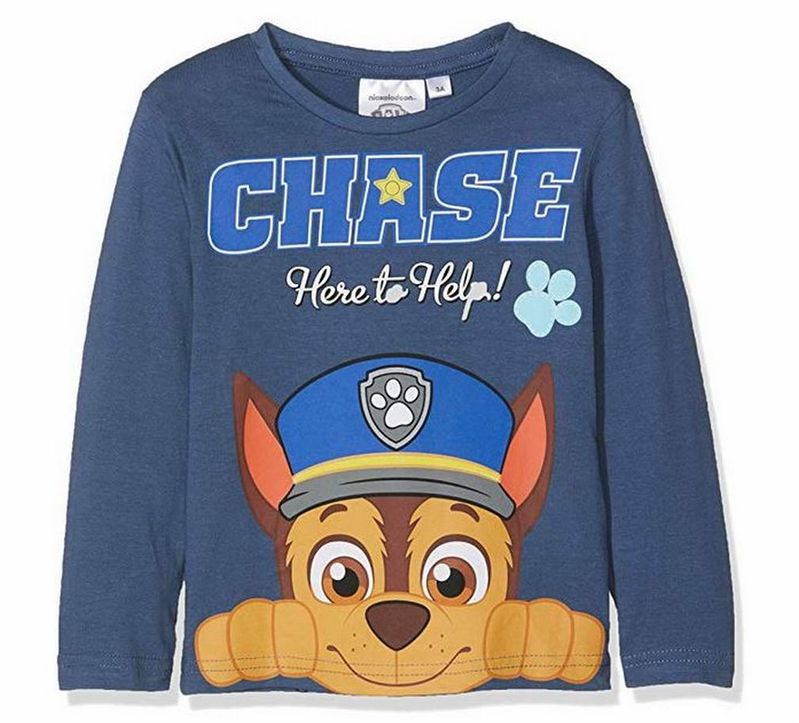 Camiseta manga larga Chase Patrulla Canina Paw Patrol 4 años