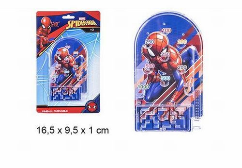 Juego pinball portátil de Spiderman