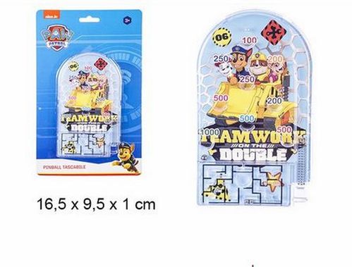 Juego pinball portátil de La Patrulla Canina Paw Patrol