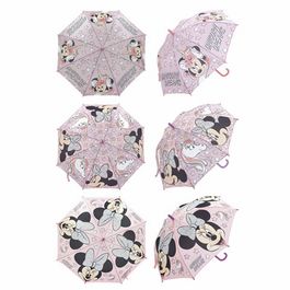 Paraguas poliester automático de Minnie Mouse 48cm